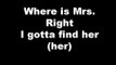 Mindless Behavior - Mrs. Right ft. Diggy Simmons lyrics