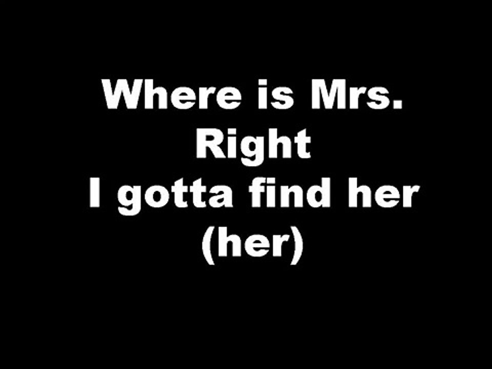 Mindless Behavior - Mrs. Right ft. Diggy Simmons lyrics