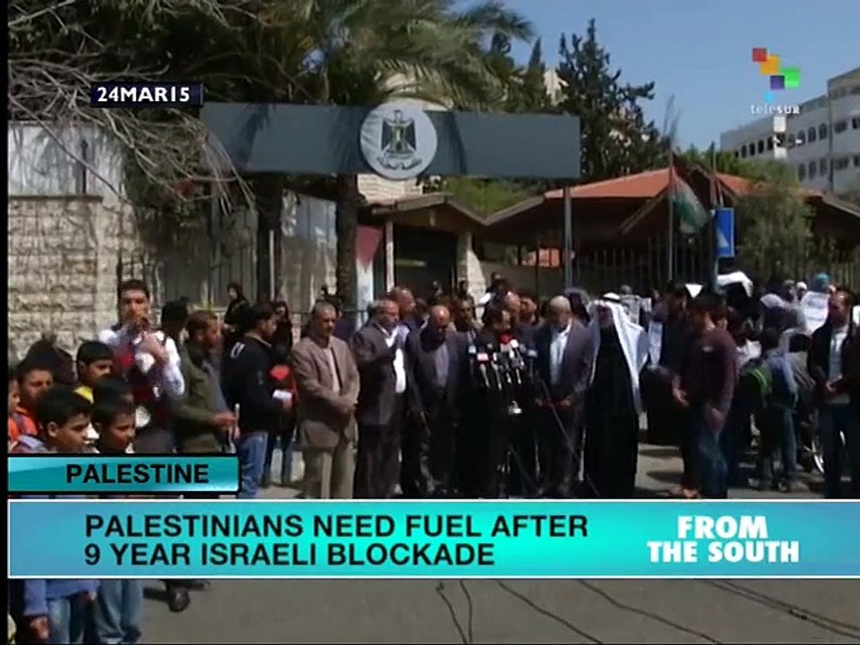 Palestinians urgently need fuel after 9 year Israeli blockade