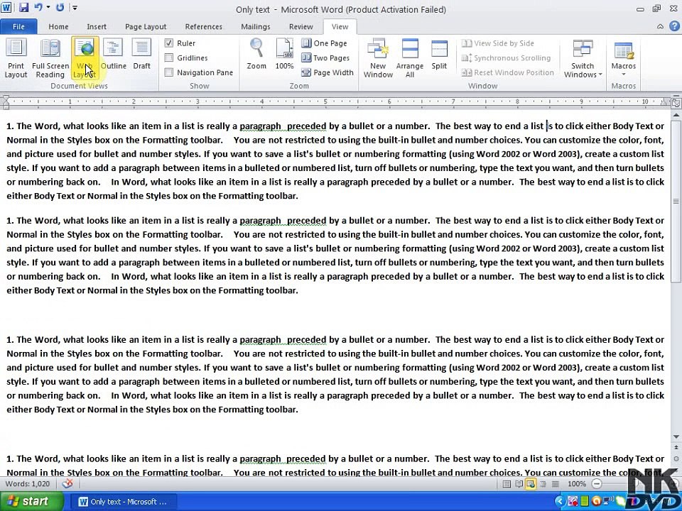 Lesson # 98 Document Views