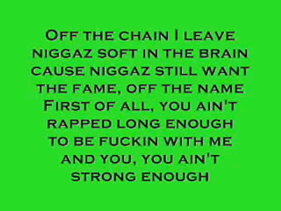 DMX -Party Up In Here Lyrics