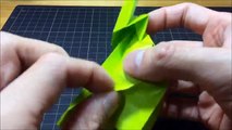 How to make Minecraft Creeper Origami　マインクラフト クリーパーの折り紙