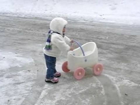 Lily-Soleil sous la pluie