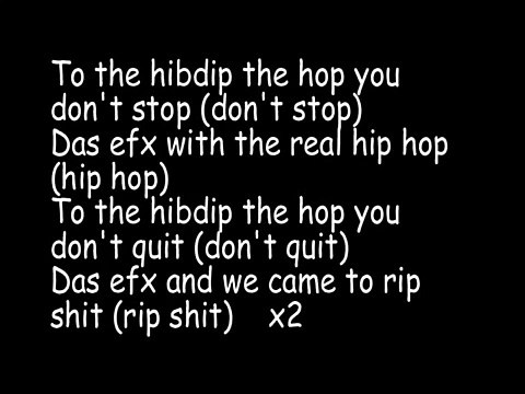 Das EFX Real Hip Hop Lyrics