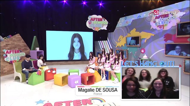 Hang out with Tutu,Magalie DE SOUSA,Andrew KO 폴란드,프랑스,미국 팬들과 영상통화