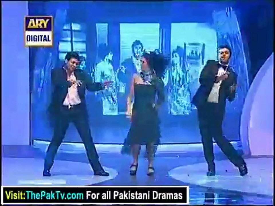 our hero Faysal Qureshi`s dance performance in Lux Style Awards 2012