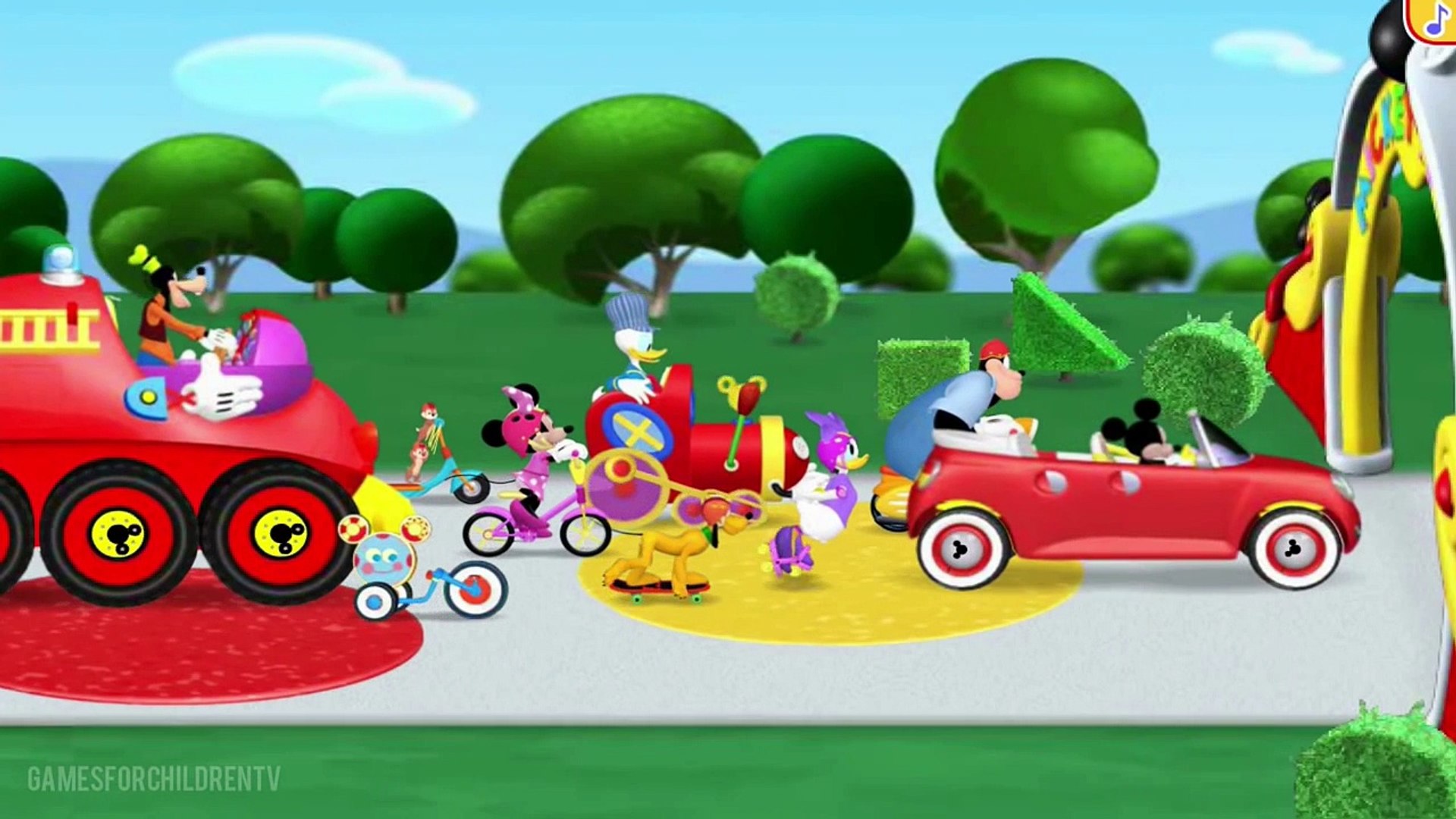 Mickey Mouse Clubhouse: Clubhouse Rally Raceway (Online Games