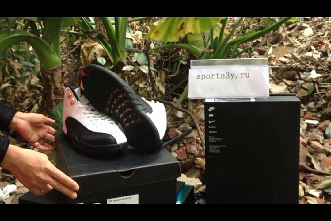 Perfect Jordan 12 AAA white black shoes sale online at kicksgrid1.ru