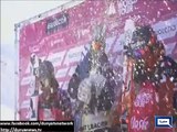 ARY Dunya News - Snowboarders, skiers amuse spectators with free-ride skiing,2015