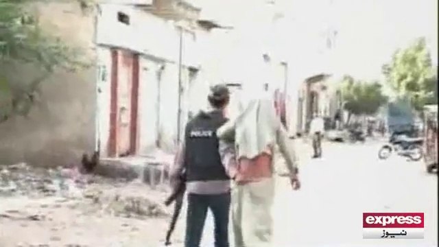 Karachi Police search operatin in Surjani Town Karachi