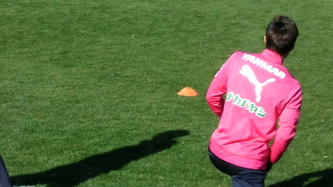 玉田選手 ストレッチ