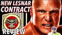 Brock Lesnar signs new contract with WWE 2015 | Brock Lesnar re-signs with WWE