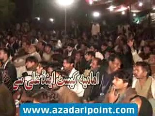 8- Zakir Mazhar Jafri 17 Moharram 1434 Darbar Gamay Shah Lahore