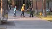SkateBoard sans planche : The Sidewinding Circular Skates