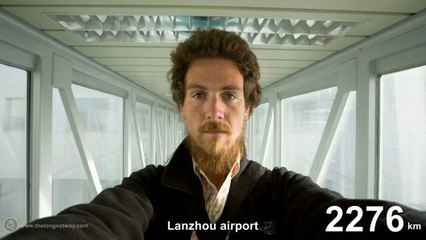 Marche de 4500Km de Pékin au désert de Gobi : Une photo par jour