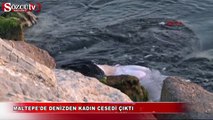 Maltepe'de denizden kadın cesedi çıktı