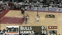 Michael Jordan Buzzer-Beater face aux Hawks après son Comeback (1995)