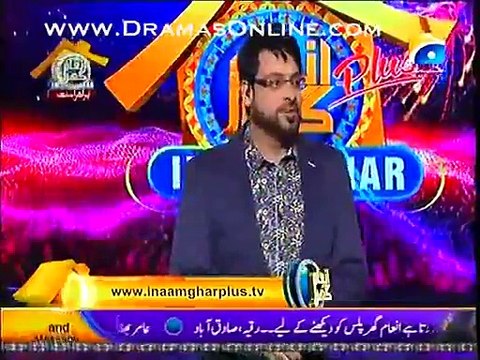 Aamir Liaquat Once Again Taunting On Fahad Mustafa - [FullTimeDhamaal]