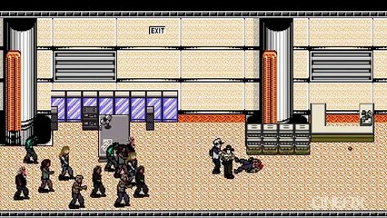 The walking dead - résumé saisons 1 & 2 façon "jeu video 8bits"