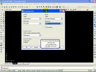 8.Units and drawing settings