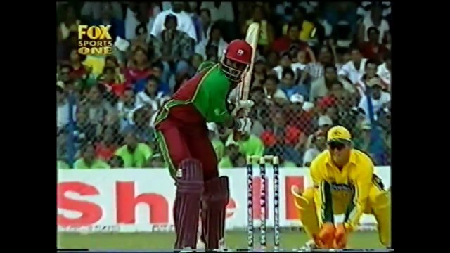 _GREAT SLOWER BALL_ Ian Harvey gets revenge on Chris Gayle 2003 - 4 then OUT!!!