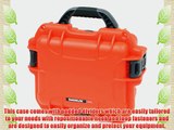 Nanuk 905 Case with Padded Divider (Orange)