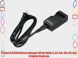 Pentax K-BC8U Battery Charger Kit for Optio S S4 S4i S5i SV and X Digital Cameras