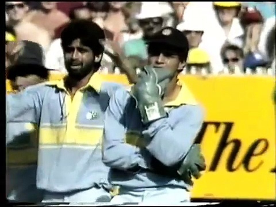 1985 World Championship of Cricket Final Highlights - India vs Pakistan ...