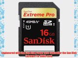 SanDisk Extreme Pro 16 GB SDHC UHS-1 Flash Memory Card 45MB/s SDSDXP1-016G-X46