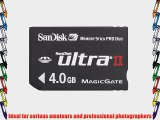 Sandisk SDMSPDH-004G-A11 4GB/15MB Ultra II MSPD Card (Black)