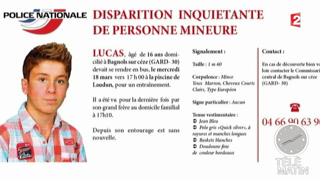 Bagnols-sur-Cèze : déjà une semaine que Lucas a disparu