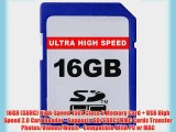 16GB Accessory Kit For Panasonic HDC-SD80K HD SD Card Camcorder Includes 16GB High Speed SD