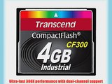 Transcend TS4GCF300 4GB 300x Compact Flash Card