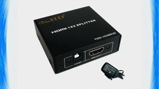 ViewHD 2 Port 1x2 Powered HDMI Mini Splitter for 1080P