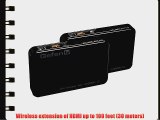 Gefen GTV-WHD-1080P-LR-BLK Wireless for HDMI Extender LR (Sender-Receiver Package) Black