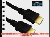 Cable Wholesale Hdmi Cable 24awg High Speed w/ Ethernet Cl2 Rated - 25 Ft