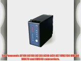 Swit S-8BG6 Battery for Panasonic AF100 AC160 AC130 AC90 AC8 AC7 HMC150 HMC80 HMC70 and HMC40