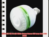 RZD60 E27 3W 48-LED White Human Sensor LED Lamp Bulb (100-240V)