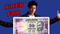 King Khan Shahrukh Hired For Rs 50!