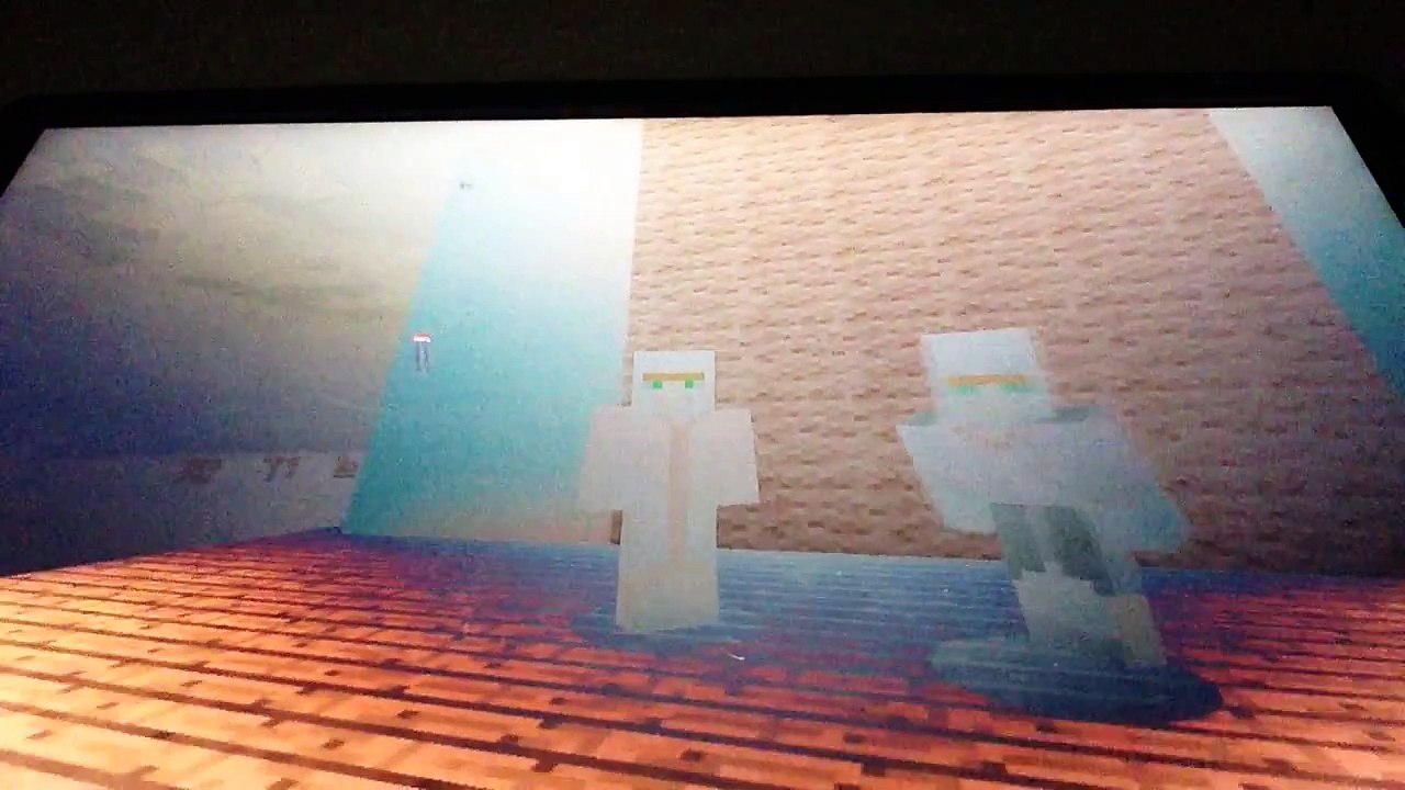 Minecraft music video (don't mine at night)