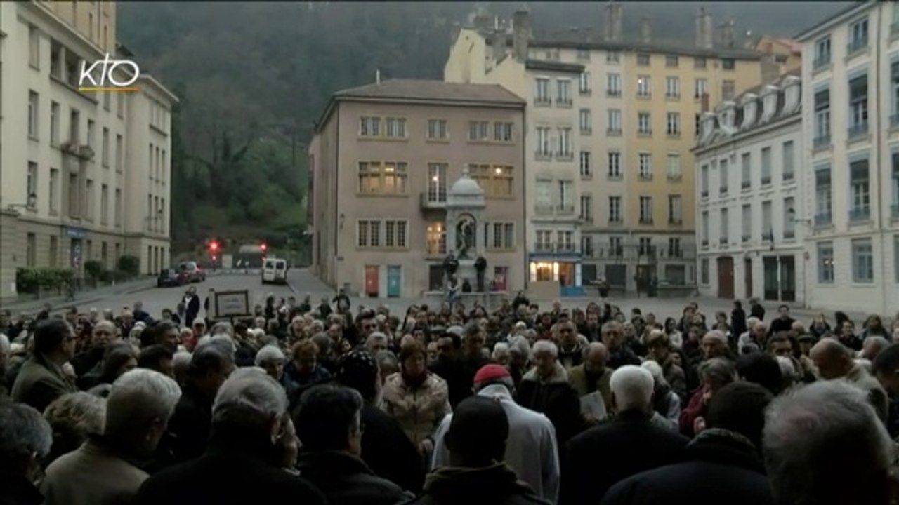 A Lyon, un rassemblement en soutien aux chrétiens d'Orient