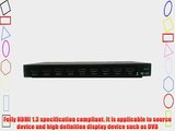 CKITZE BG-570 HDMI 1 to 8 HDMI Ports v1.3 HDCP 8 HDMI Splitter Switcher