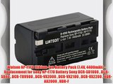 Watson NP-F770 Lithium-Ion Battery Pack (7.4V 4400mAh) -Replacement for Sony NP-F770 Battery