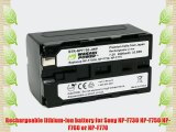 Wasabi Power Battery for Sony NP-F730 NP-F750 NP-F760 NP-F770 (4900mAh) and Sony CCD-TRV16