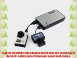 Tenergy SideKick10 Power kit for GoPro HD Hero3 Hero3  AHDBT-201 and AHDBT-301