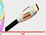 Monster M1000 HD-25 Ultimate High Speed HDTV HDMI Cable (25 feet)