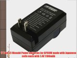 Wasabi Power Battery and Charger Kit for Samsung IA-BP80W IA-BP80WA SC-D381 SC-D382 SC-D383
