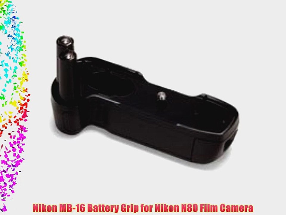 Nikon MB-16 Battery Grip for Nikon N80 Film Camera