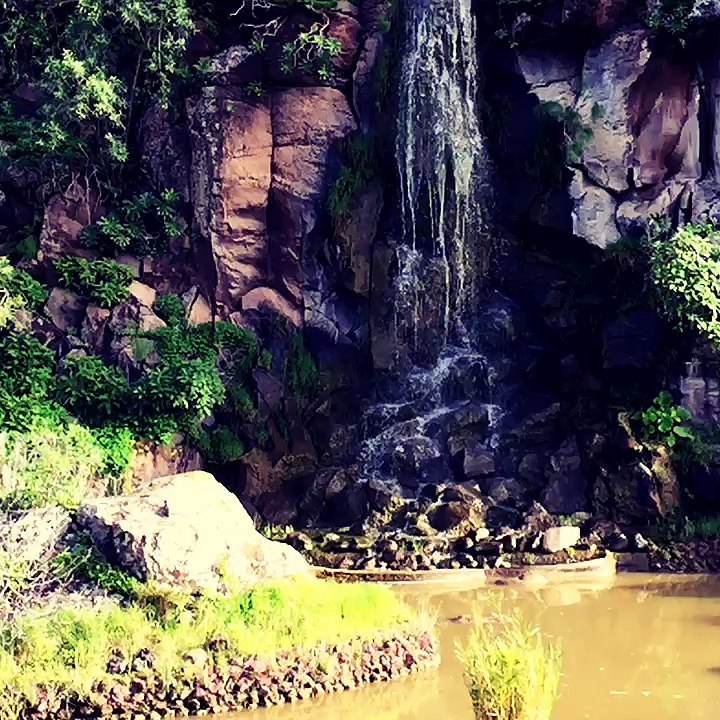 Waterfall in Gran Canaria