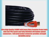 FORSPARK High Speed Ultra HDMI Cable 33ft 24AWG CL3 Rated For In-Wall-Installation HDMI Cable